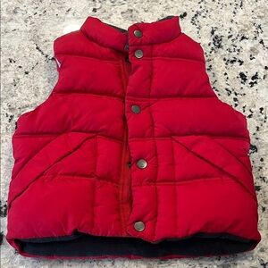 GAP Kids Red Puffer Vest
